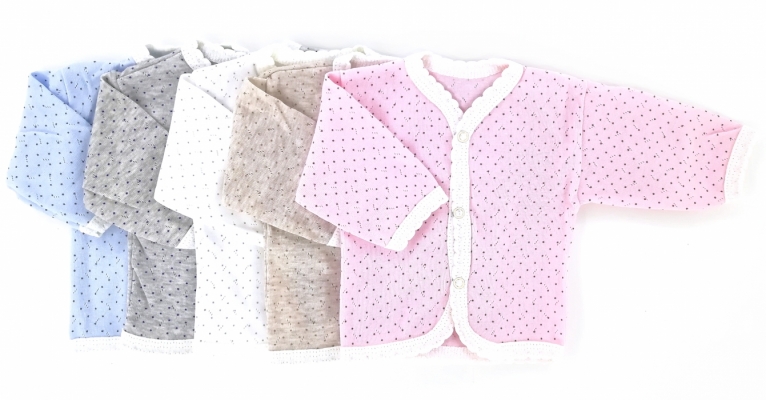 Кофты "Горошек ажур"