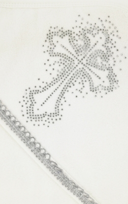 Крестильное полотенце "Серебро"