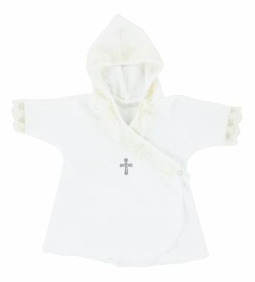 Платье для крещения с запахом