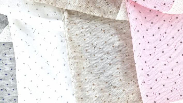 Кофты "Горошек ажур"