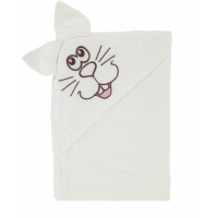 Полотенце "Зайка" молочное