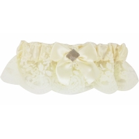 Купить Бант кружевной молочный в Первоуральске