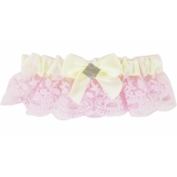 Купить Бант кружевной розовый в Нижнекамске