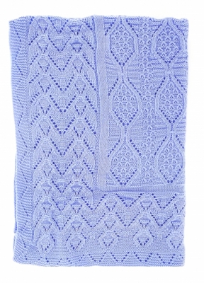 Плед "Сказка" голубой