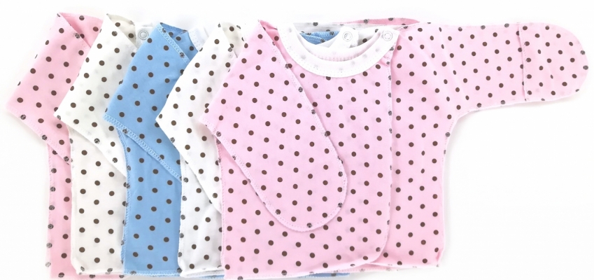 Распашонки "Горошек"